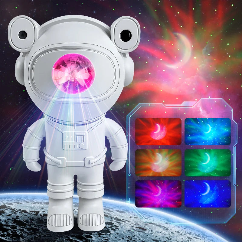 Galaxy Night Light Astronaut Space Projector 2.0