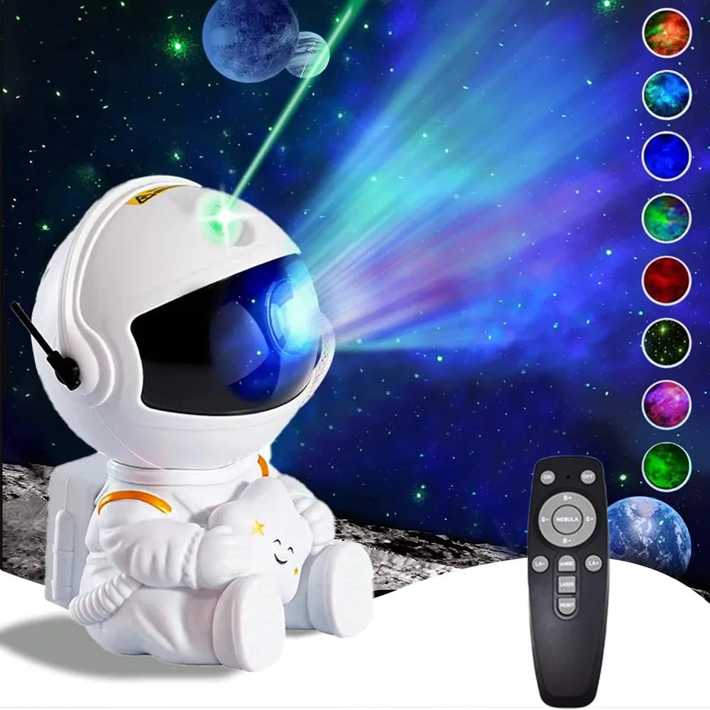  Galaxy Night Light Astronaut Space Projector 1.0