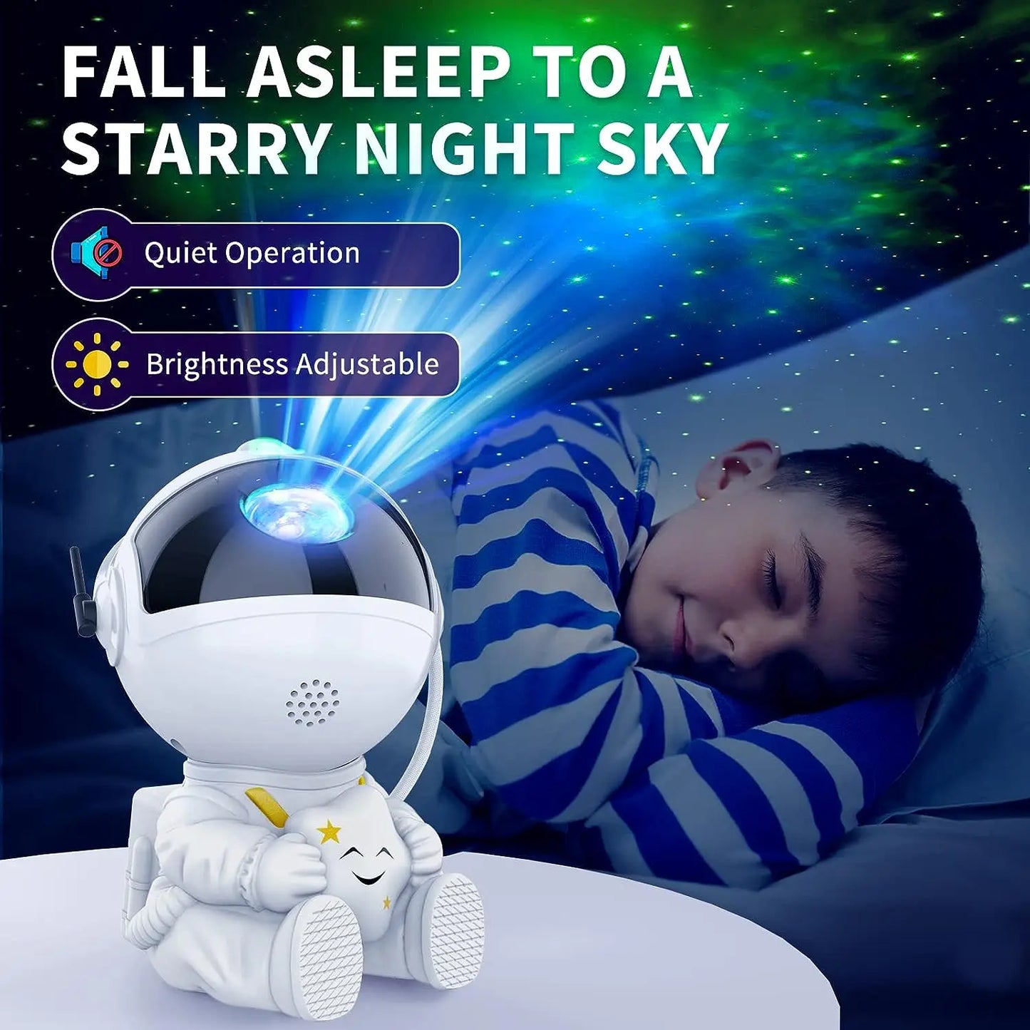  Galaxy Night Light Astronaut Space Projector 1.0